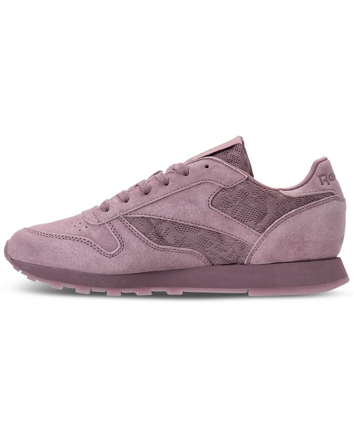Reebok Women's Classic Leather Casual Sneakers from Finish Line - Macy's