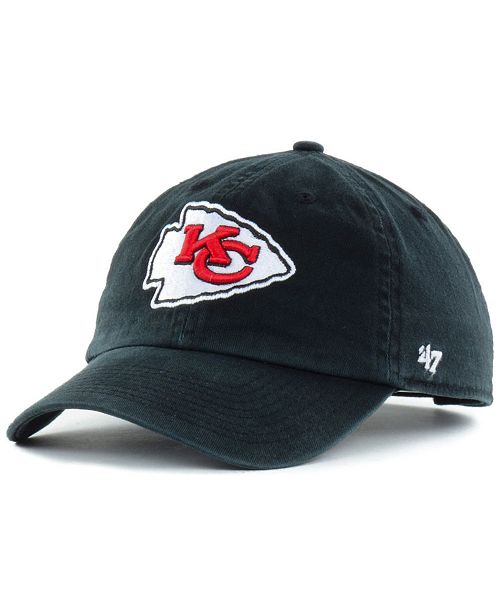 47 Brand Kansas City Chiefs Clean Up Cap Reviews Sports Fan Shop By Lids Men Macy S
