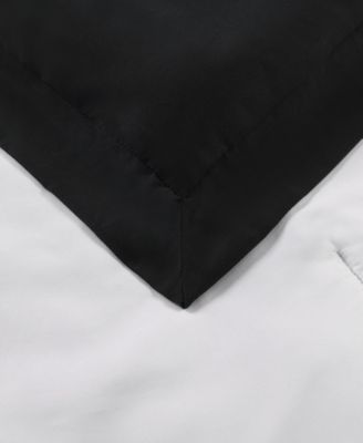 Everyday Hotel Border 7-Pc. Full/Queen Duvet Cover Set