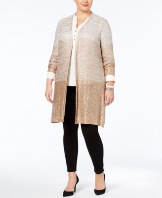 sparkly cardigan plus size