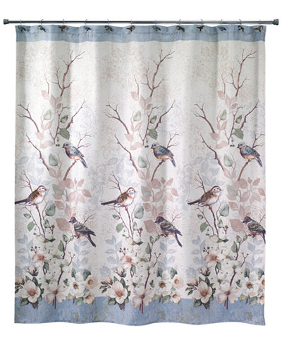 Avanti Love Nest Shower Curtain Bathroom Accessories