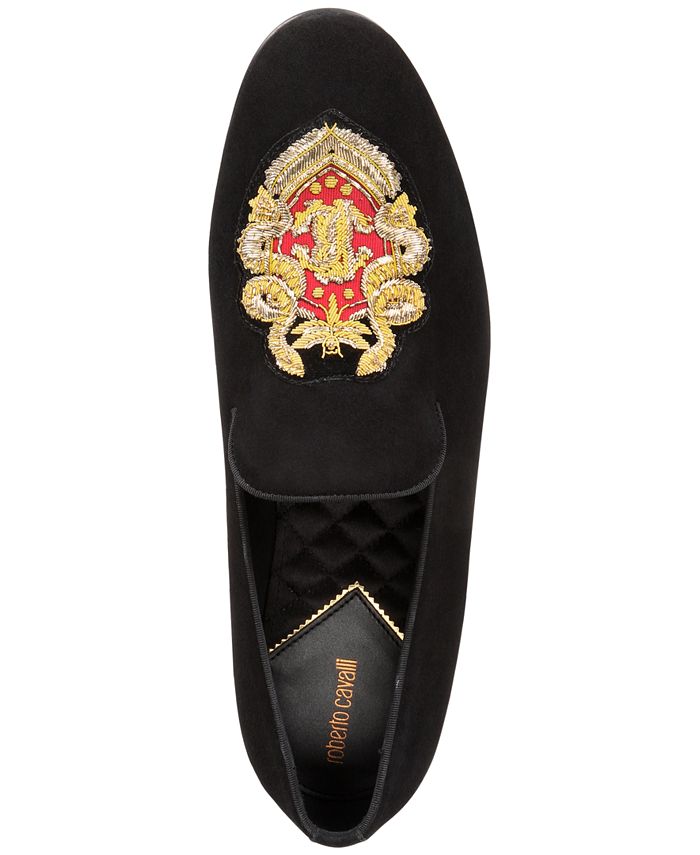 Roberto Cavalli Men's Embroidered Crest Loafers & Reviews - All Men's ...