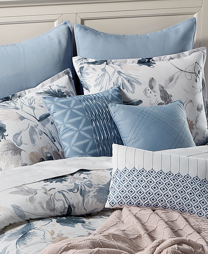 Sunham CLOSEOUT! Kelly Ripa Home Indigo Mood Reversible 10Pc. Queen