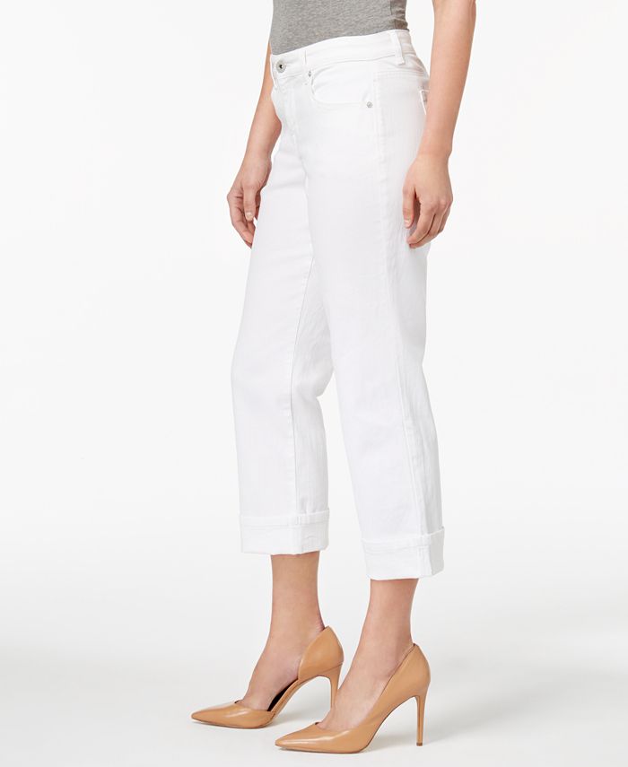 Style & Co Petite Curvy-Fit Capri Jeans, Created for Macy's - Macy's