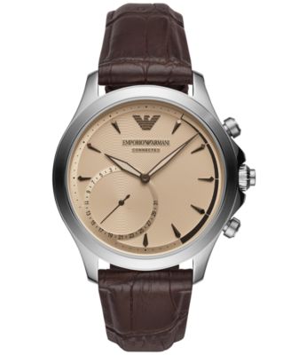 emporio armani hybrid watch review