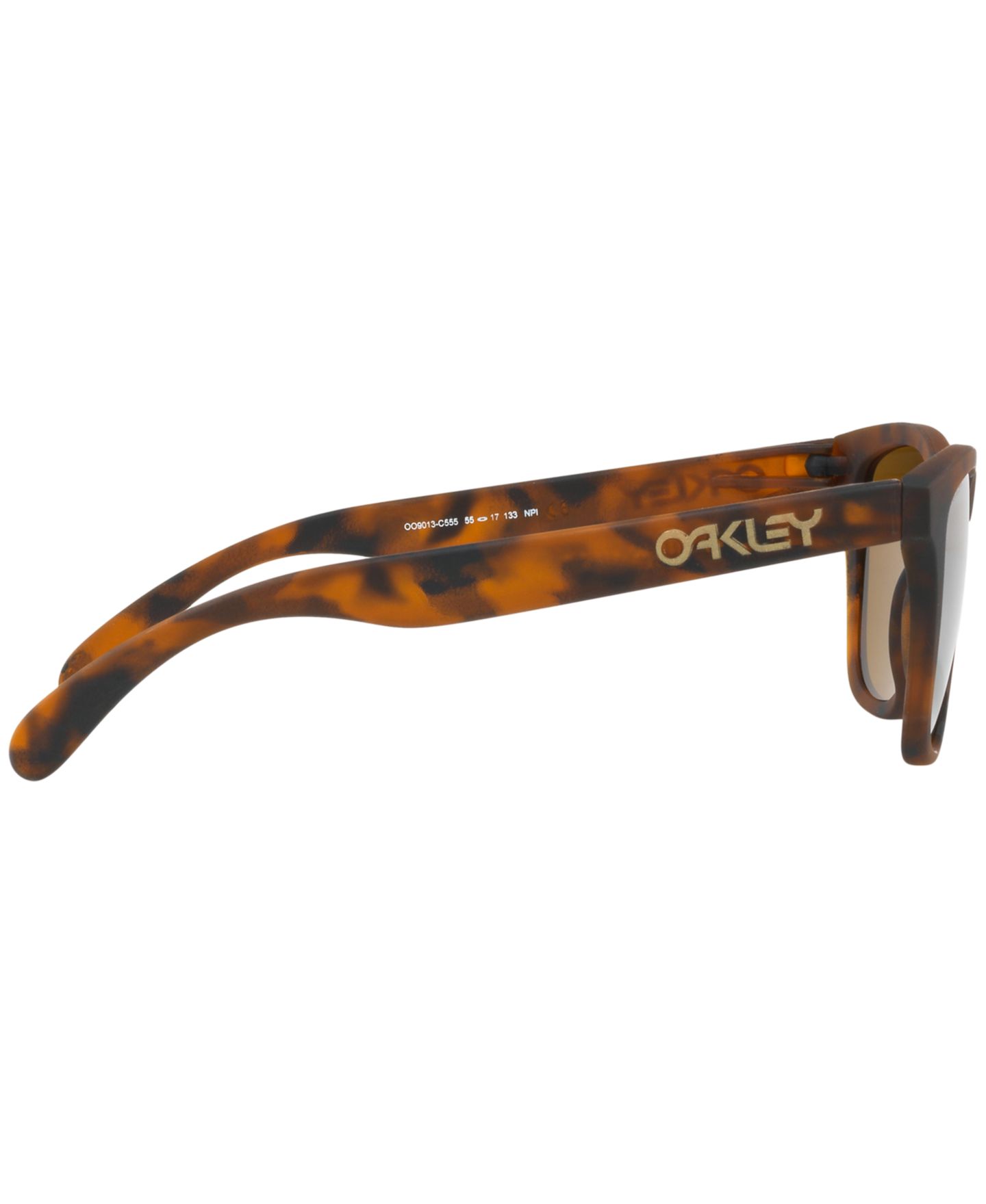 Женские солнцезащитные очки Oakley OO9013, цвет: Коричневый / Серый — фото 6