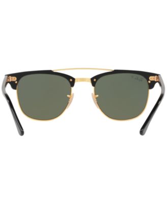 Ray-Ban Polarized Sunglasses , RB3816 CLUBMASTER DOUBLE  display picture 2