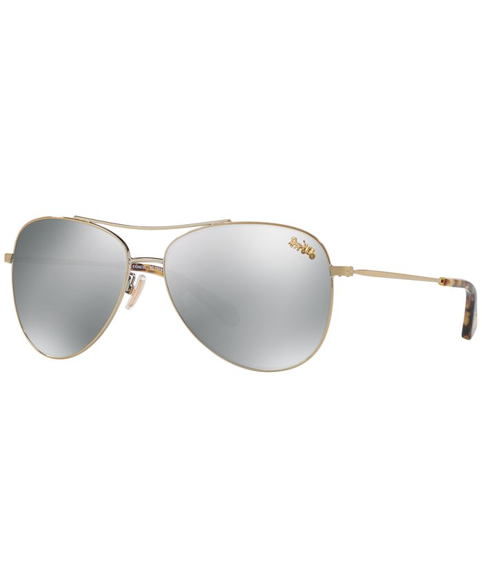 COACH Polarized Sunglasses, HC7079 Macy's