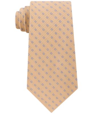 Michael Kors Men's Textured Halo Dot Silk Tie - Macy's