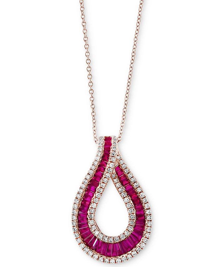 Effy on sale ruby pendant