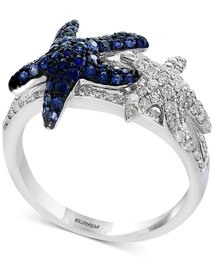 EFFY Collection Seaside by EFFY Sapphire 1 2 ct. t.w. Diamond