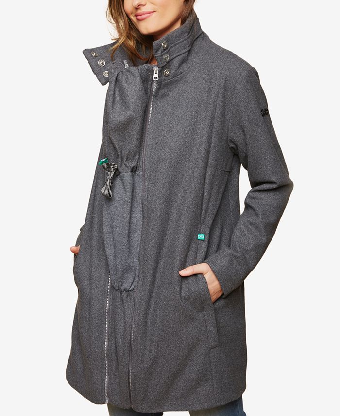 Motherhood Maternity MockNeck Coat Macy's
