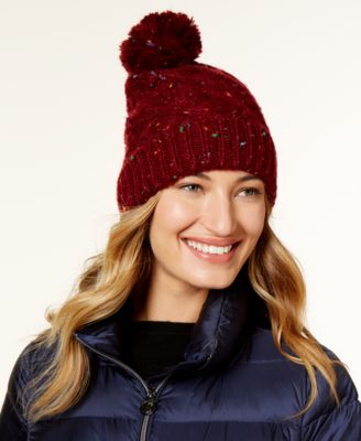 Steve Madden - Speckled Cable Beanie
