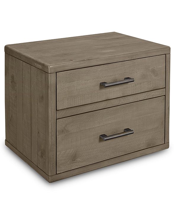 Furniture Brandon USB Power Outlet Nightstand, Created for Macy&#39;s & Reviews - Furniture - Macy&#39;s
