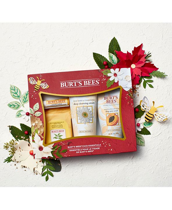 Burt's Bees 4Pc. Face Essentials Holiday Gift Set