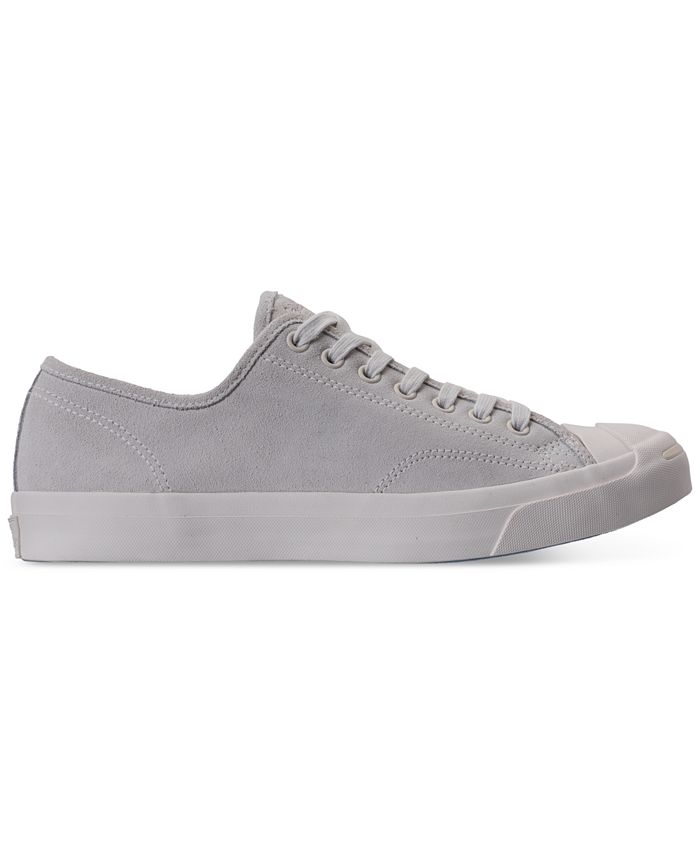 Converse Men's Jack Purcell Suede Low-Top Casual Sneakers from Finish ...