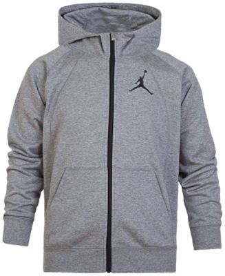 Jordan Big Boys Fleece Full-Zip Hoodie - Macy's