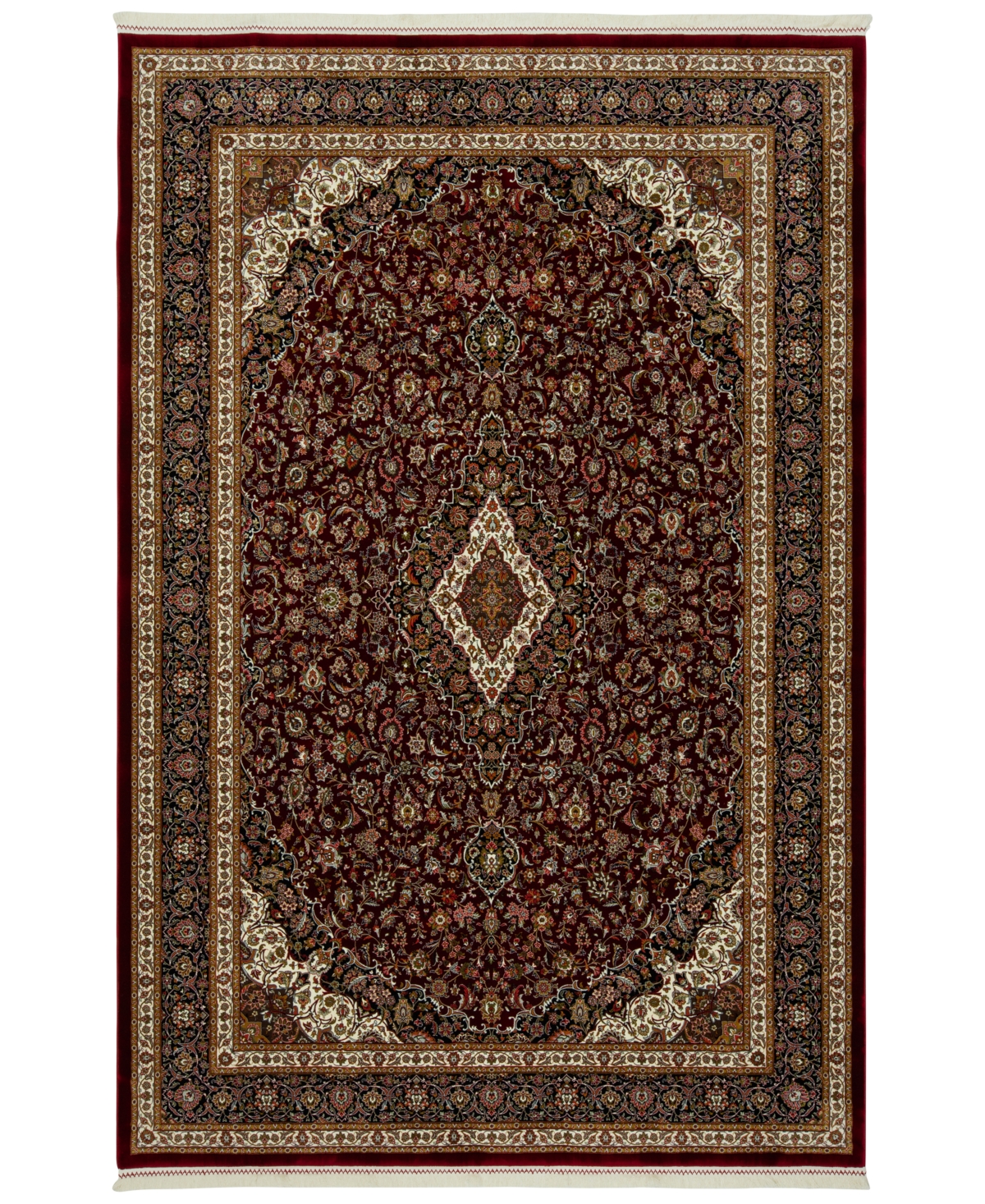 Kenneth Mink Persian Treasures Kashan 8' X 10' Area Rug In Red