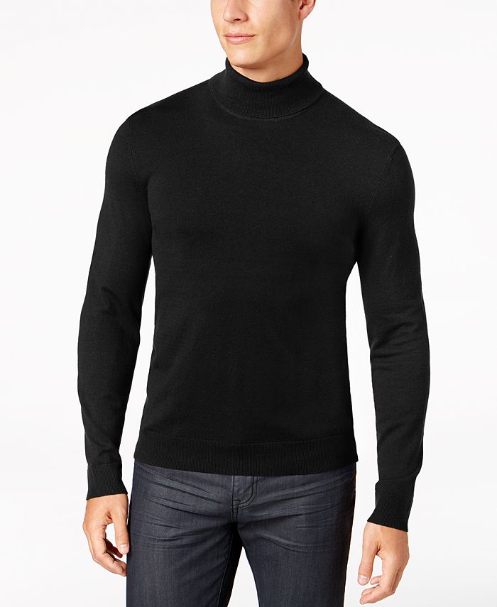 Alfani Men's Turtleneck Sweater, Created for Macy's - Macy's