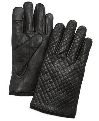 Ryan Seacrest Distinction Men's Leather Glove, Created for Macy's - Macy's