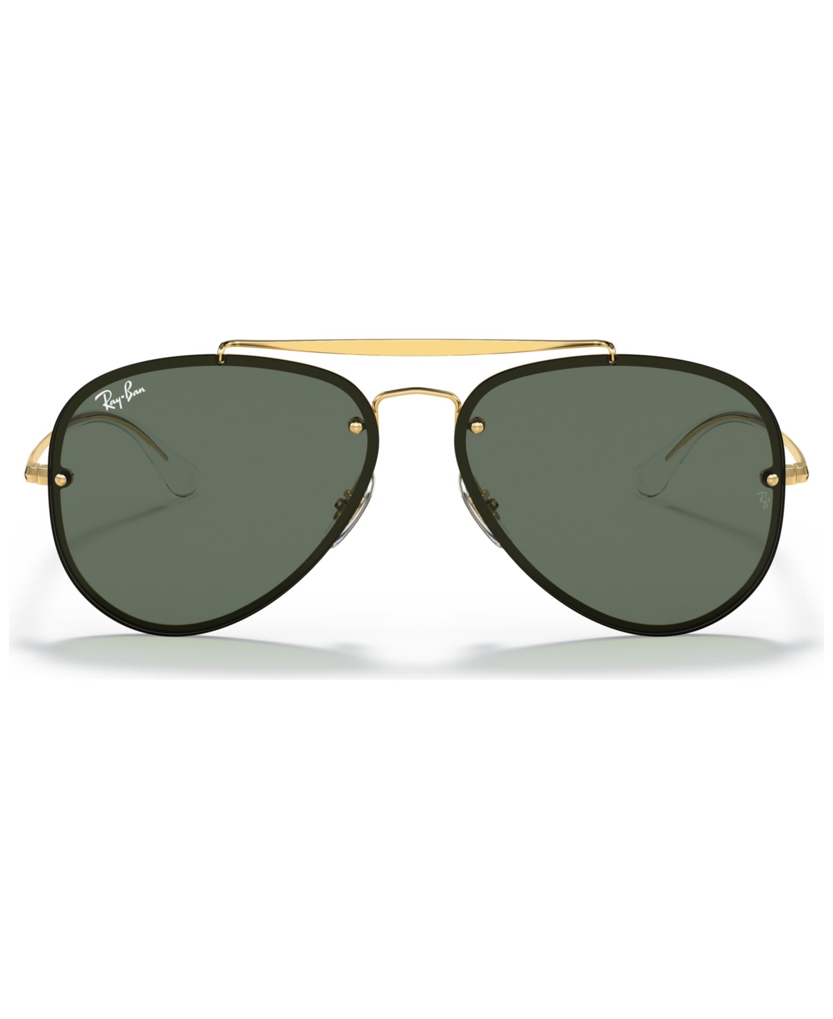 Ray Ban Sunglasses, Rb3584n Blaze Aviator In Gold,green