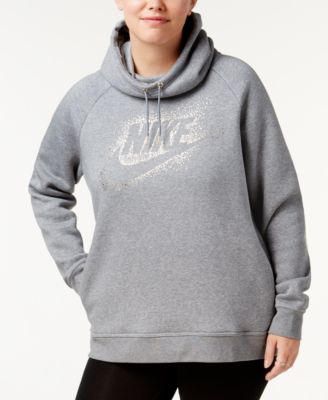 nike plus size rally hoodie