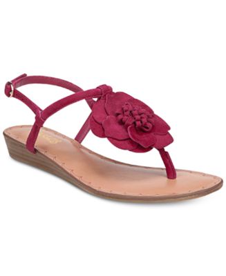 Sandales Compensées Carlos Santana Teagan Blush - Cuir Suédé, Taille 37 (US 7), Neuves