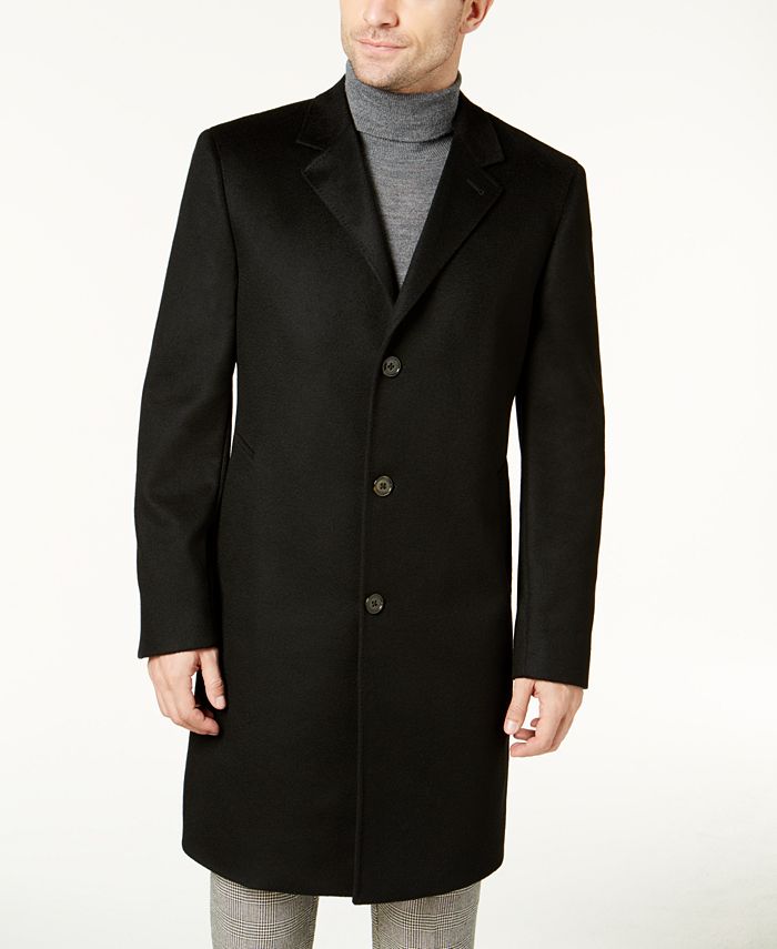 Lauren Ralph Lauren Men's Classic-Fit Cashmere Overcoat - Macy's