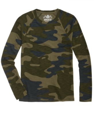American Rag Men's Thermal Long Sleeve Shirt, Created for Macy's - Macy's
