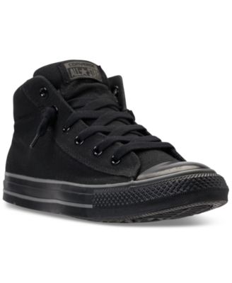 black casual sneakers