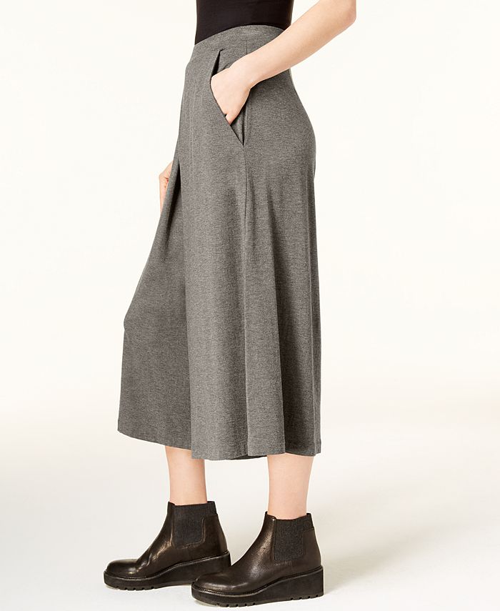 Eileen Fisher Tencel® Pull-On Culotte Pants - Macy's