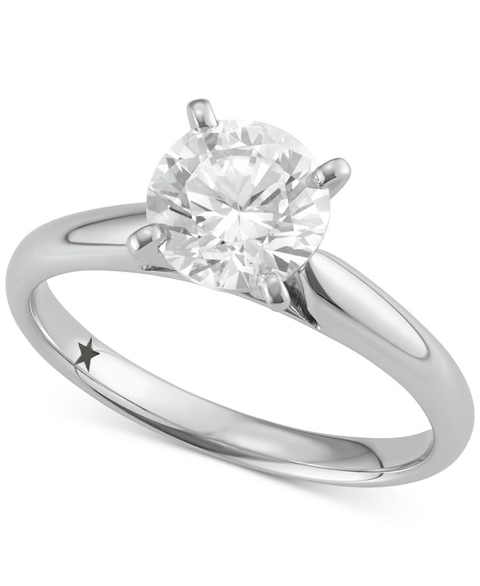 Macy s Star Signature Diamond Solitaire Engagement Ring 1 1 2 ct