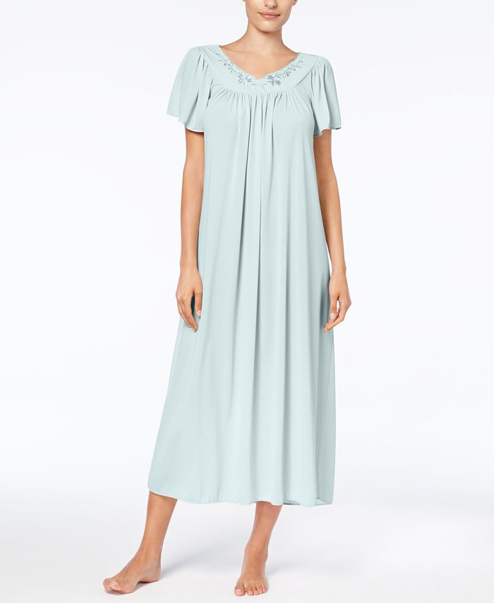 100% Cotton Knit Long Nightgown – Miss Elaine Store