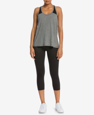 SPANX Women's Active Tummy Shaping Cropped Compression Leggings