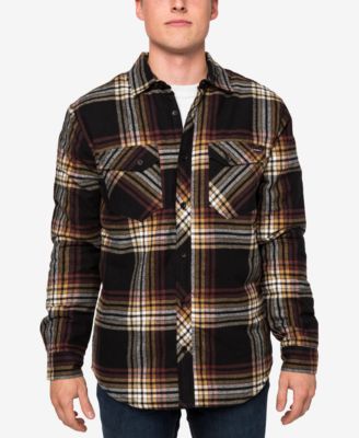 O'Neill - Men's Fleece-Lined Plaid Flannel Shirt