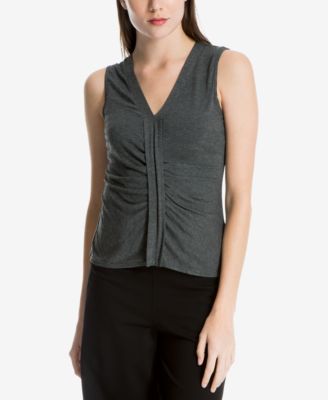 Max Studio London - V-Neck Knit Top