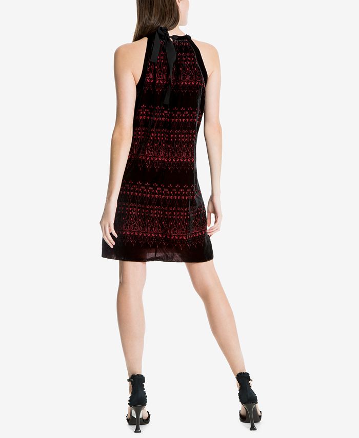 Max studio deals velour dress