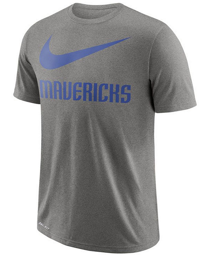 Nike Men's Dallas Mavericks Swoosh Legend Team T-Shirt - Macy's