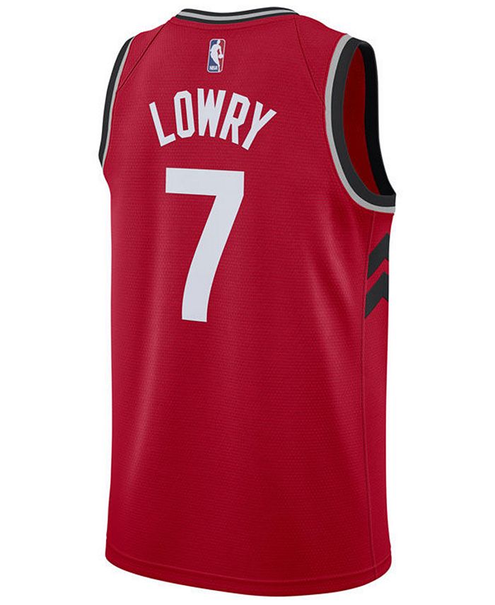 Nike Men's Kyle Lowry Toronto Raptors Icon Swingman Jersey - Macy's