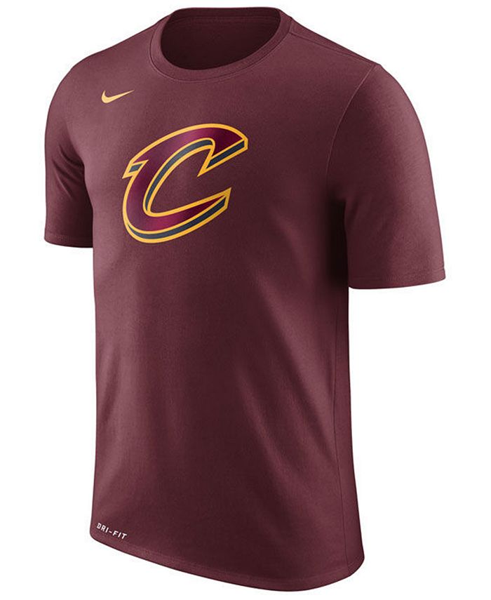 Nike Men's Cleveland Cavaliers Dri-FIT Cotton Logo T-Shirt & Reviews ...