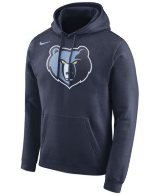 Nike Men's Memphis Grizzlies Logo Club Hoodie - Macy's