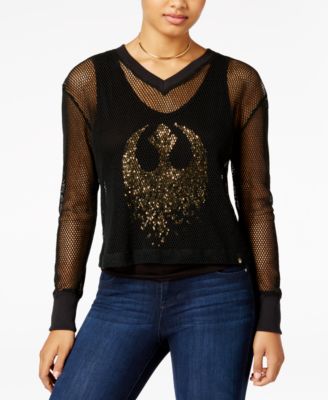 star wars sequin t shirt