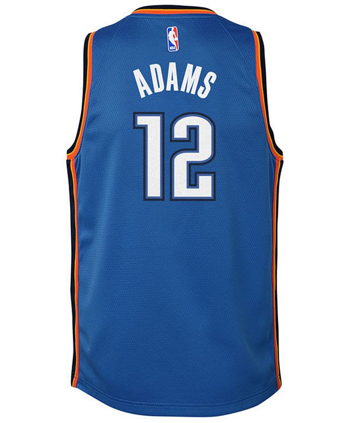 Steven Adams Oklahoma City Thunder Nike Player Name & Number Performance T- Shirt - Blue