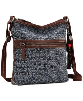 the sak crossbody crochet purse