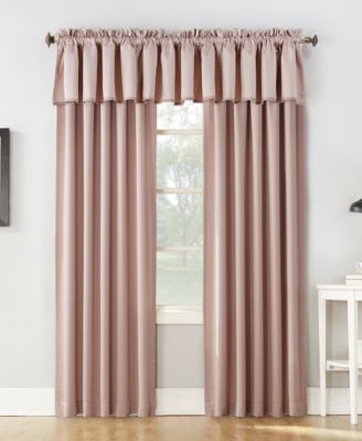 Grant Room Darkening Rod Pocket Curtain Valance