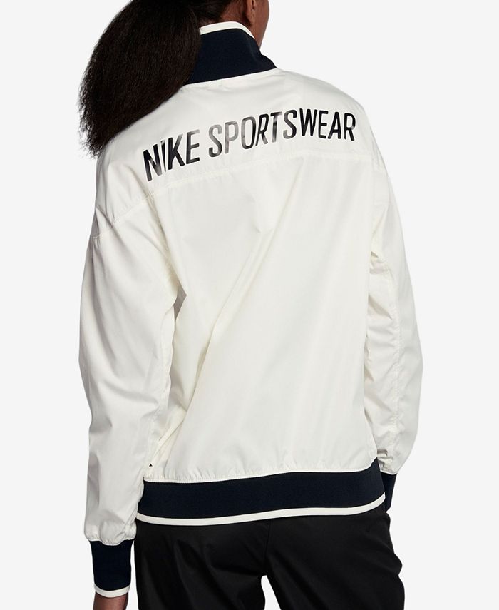 Nike Sportswear Water-Repellent Track Jacket - Macy's
