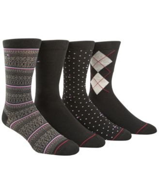 Tommy Hilfiger - Men's 4-Pk. Fair Isle Socks