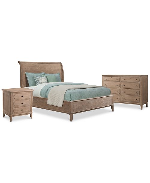 Furniture Closeout Ludlow Sleigh Bedroom Furniture 3 Pc Set