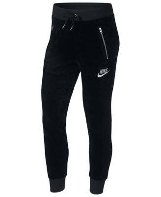 velour nike pants