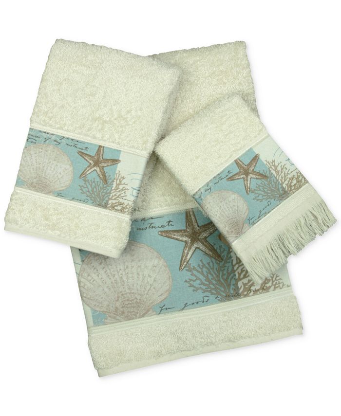 Bacova Coastal Moonlight Cotton Printed Bath Towel Macy s